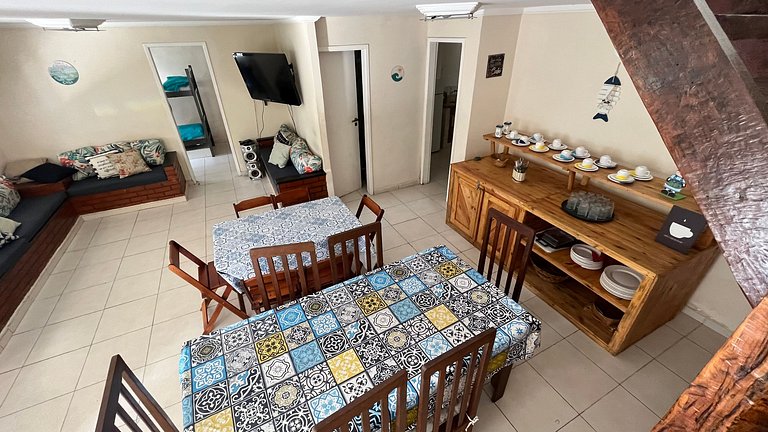 Wonderful 6 bedroom house in Praia Grande *** NO SERVICE CHA