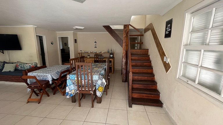 Wonderful 6 bedroom house in Praia Grande *** NO SERVICE CHA