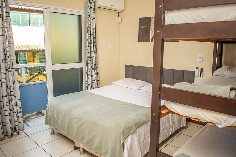 Apartamento 1 Espaçoso Praia Grande Arraial do Cabo