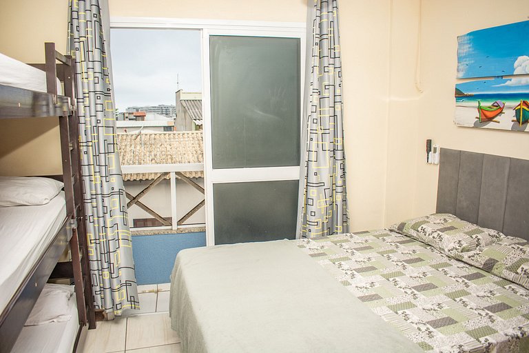 Apartamento 3 Espaçoso Praia Grande Arraial do Cabo