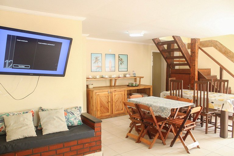 Wonderful 6 bedroom house in Praia Grande *** NO SERVICE CHA